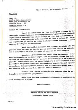 Of&iacute;cio comunicando aprova&ccedil;&atilde;o de projetos de pesquisa