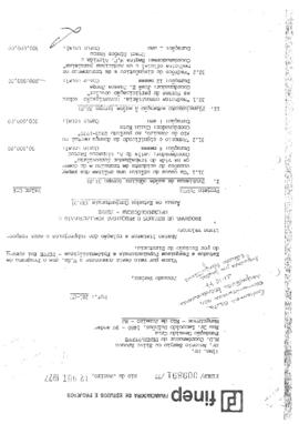 Of&iacute;cio informando sobre a aprova&ccedil;&atilde;o e desenvolvimento do Peppe