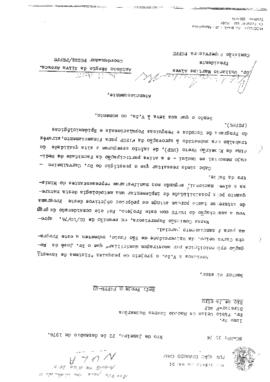 Of&iacute;cio de apresenta&ccedil;&atilde;o do projeto "Sistema de Avalia&ccedil;&atilde;o Epidemiol&oacute;gica por amostragem domici...