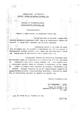 Of&iacute;cio apresentando o projeto sobre doen&ccedil;a de chagas do Peppe