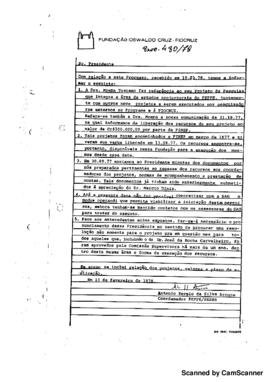 Of&iacute;cio com rela&ccedil;&atilde;o de projetos do programa Peppe