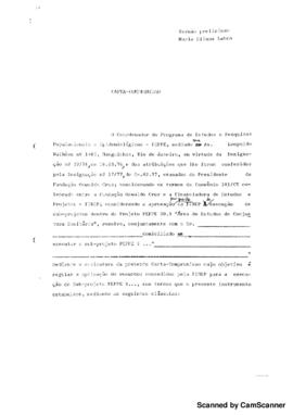 Carta compromisso com termos e cl&aacute;usulas de atua&ccedil;&atilde;o no programa Peppe