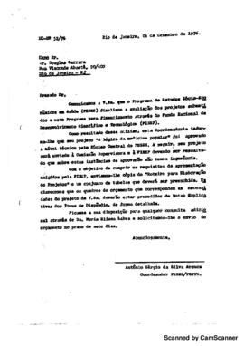 Of&iacute;cio relatando avalia&ccedil;&atilde;o de projetos referentes ao Peses