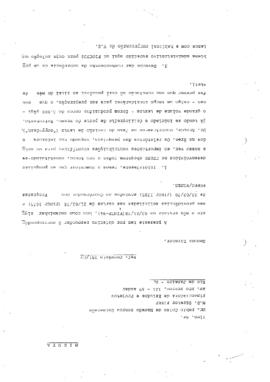 Minuta relatando as atividades do Peses ao longo da dura&ccedil;&atilde;o do conv&ecirc;nio 281/CT