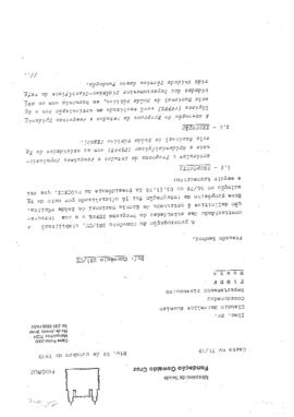 Of&iacute;cio informando a prorroga&ccedil;&atilde;o do conv&ecirc;nio 281/CT (Fiocruz-Finep)