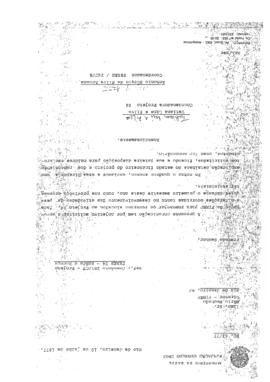 Of&iacute;cio solicitando remanejamento de recursos