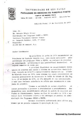 Of&iacute;cio solicitando aprova&ccedil;&atilde;o de projetos de pesquisa