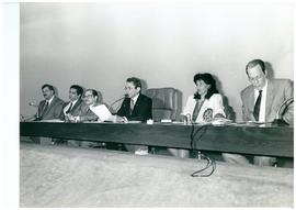Edmur Pastorello, Jader Barbalho, [ ?], Raimundo Bezerra, Dorothea Werneck e Carlos Sant'Anna