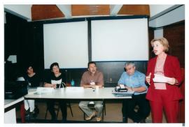 Eug&ecirc;nia Rodrigues, [Maria ..?], [ ?], Luiz Odorico de Monteiro Andrade e M&aacute;rcia Westphal - II Enc...