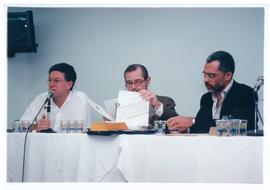 &Aacute;lvaro Escriv&atilde;o, Lu&iacute;s Jacintho e Delcio Natal - VI Congresso Paulista de Sa&uacute;de P&uacute;blica