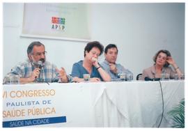 S&eacute;rgio Haddad, Am&eacute;lia Cohn, Jair Ferreira dos Santos e M&aacute;rcia Westphal - VI Congresso Paulista de...