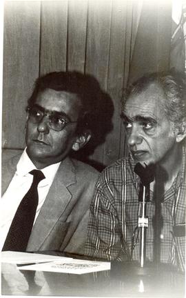 Herbert de Souza (Betinho) e Jos&eacute; Noronha