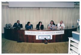 Edmundo Baracat, Ana Goretti, T&acirc;nia Lago, Maria Sueli Gomes e Jo&atilde;o Yunes - F&oacute;rum Nacional de Assi...