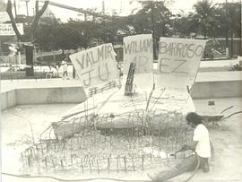 Monumento aos oper&aacute;rios mortos, Pra&ccedil;a Juarez Antunes - Volta Redonda/RJ