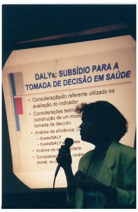 Margareth Portela - 4&ordm; Congresso Brasileiro de Epidemiologia/EPIRIO-98