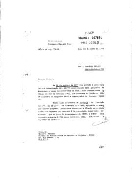 Of&iacute;cio de comunica&ccedil;&atilde;o interna da Finep  de Edmilson Francisco dos Reis Duarte (assessor chefe Fin...