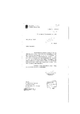 Of&iacute;cio de Vinicius da Fonseca (presidente da Fiocruz) para Jos&eacute; Pel&uacute;cio Ferreira (presidente da F...