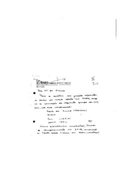 Carta de Fabio Celso de Macedo Soares Guimar&atilde;es (diretor da Finep) para Antonio Sergio da Silva A...