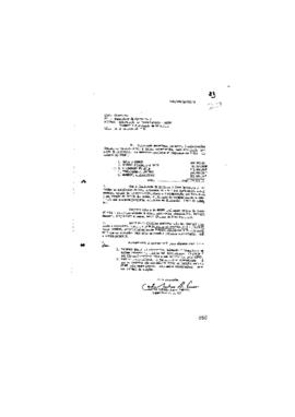 Memorando de Carlos Antonio Pereira Lopes (Supervisor do Fndct) com solicita&ccedil;&atilde;o de financiamento ...