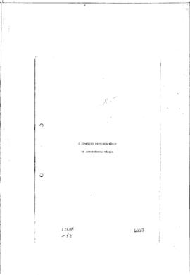 Descri&ccedil;&atilde;o sobre o complexo previdenci&aacute;rio; hist&oacute;ria da "assist&ecirc;ncia m&eacute;dica na previd~encia s...