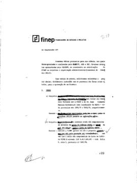 Memorando com tratamento de conv&ecirc;nios firmados, recursos, saldo, reconhecimento de despesas do Pe...