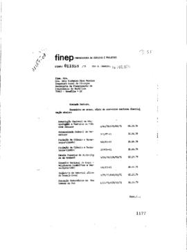 Of&iacute;cio para Zely Pinheiro Dias Pereira (Secret&aacute;ria Geral de Finan&ccedil;as da Presid&ecirc;ncia da Rep&uacute;blica)...