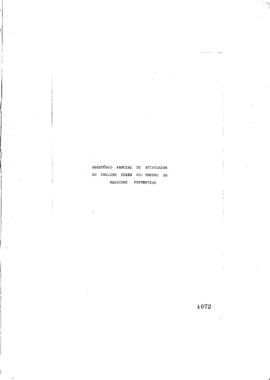 Relat&oacute;rio parcial de atividades Peses 03: "ensino de medicina preventiva."