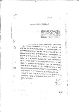 Conv&ecirc;nio com cl&aacute;usulas contratuais entre o conv&ecirc;nio firmado entre Fiocruz e Finep, emrela&ccedil;&atilde;o ao P...