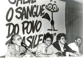 Herbert de Souza, Airamir Padilha, Laerte Vaz de Melo e [..?] - I F&oacute;rum Estadual do Sangue/RJ